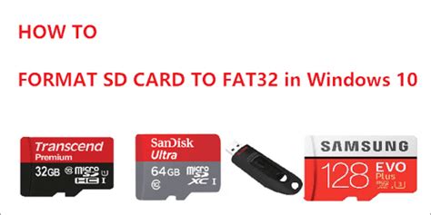 What is the default format for SD card?
