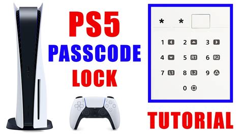 What is the default passcode for PS5?