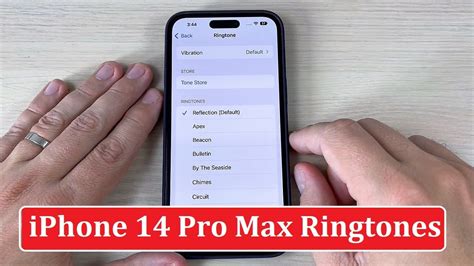 What is the default ringtone of iPhone 14?