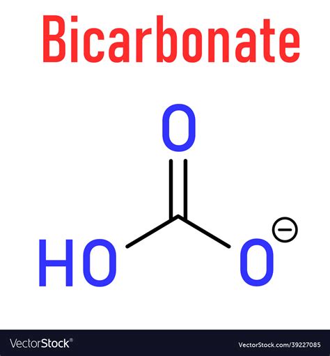 What is the definition of bicarbonate in chemistry?