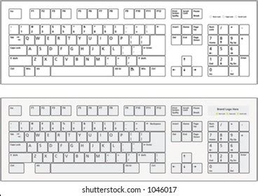 What is the difference between 101 and 104 keyboard?