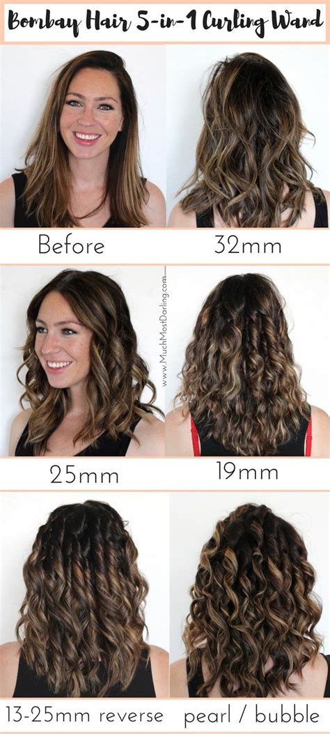 What is the difference between 32mm and 38mm curls?