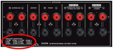 What is the difference between 6 ohm and 8 ohm speakers?