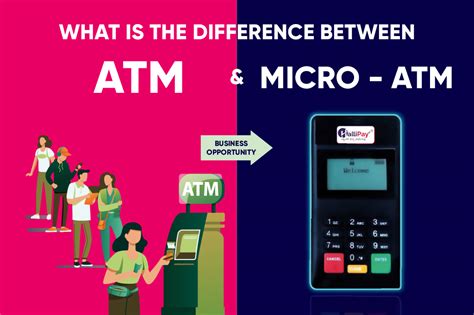 What is the difference between ATM and micro ATM?