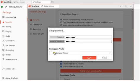 What is the difference between AnyDesk unattended access and full access?