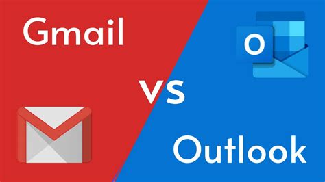 What is the difference between Gmail and Outlook?