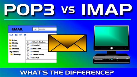What is the difference between IMAP and POP3 in Thunderbird?