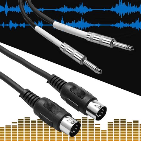 What is the difference between MIDI in and MIDI out cable?