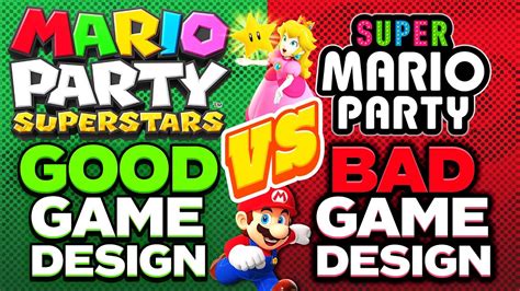 What is the difference between Mario Party and Mario Party Superstars?