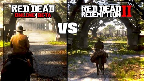 What is the difference between Red Dead Redemption 2 and online?