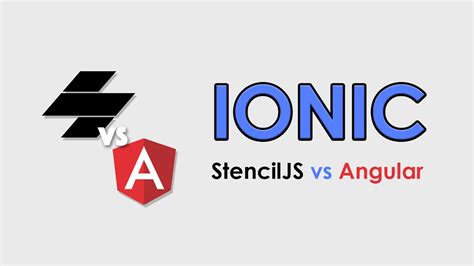 What is the difference between StencilJS and Angular?