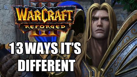 What is the difference between Warcraft 3 and Reforged?