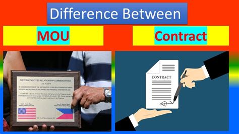 What is the difference between a MOU and LOI?