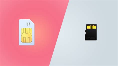 What is the difference between a SIM card and a microSD card?