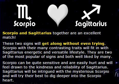 What is the difference between a Scorpio and a Sagittarius?