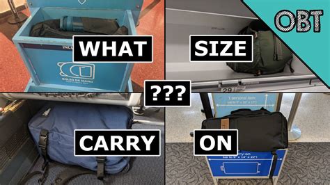 What is the difference between a carry-on and a personal item?