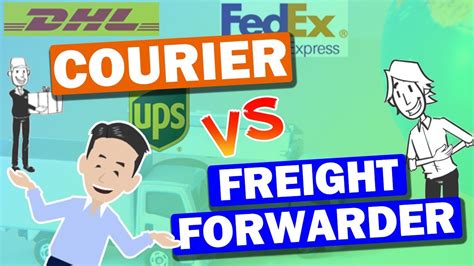 What is the difference between a courier and a carrier?