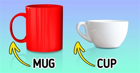 What is the difference between a cup and a jug?