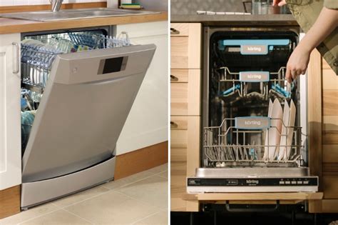 What is the difference between a dishwasher and an integrated dishwasher?