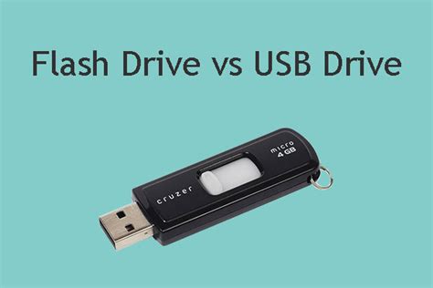 What is the difference between a flash drive and a USB stick?