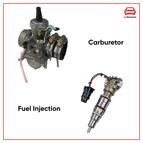 What is the difference between a fuel pump and a fuel injector?