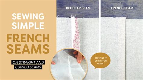 What is the difference between a plain seam and a French seam?