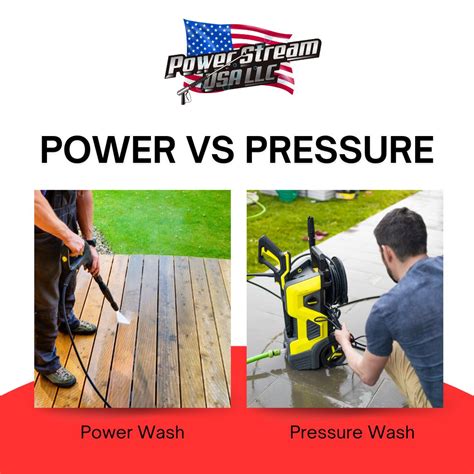 What is the difference between a pressure washer and a power washer?