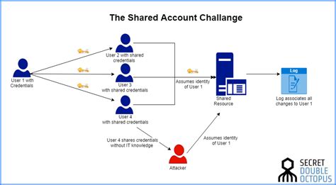 What is the difference between a shared account and a user account?