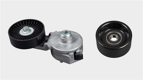 What is the difference between a timing belt tensioner and idler?