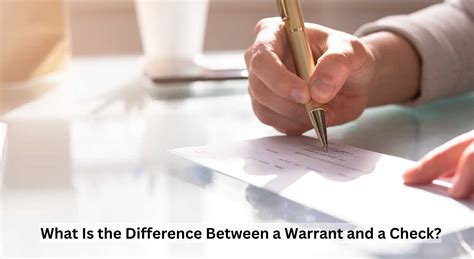 What is the difference between a warrant and a claim?