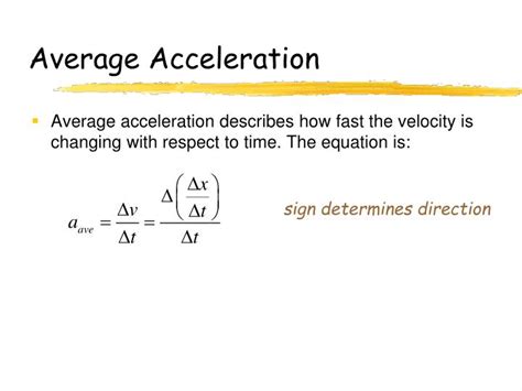 What is the difference between acceleration and average acceleration?