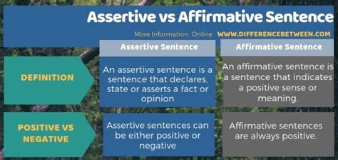 What is the difference between affirmative and assertive?