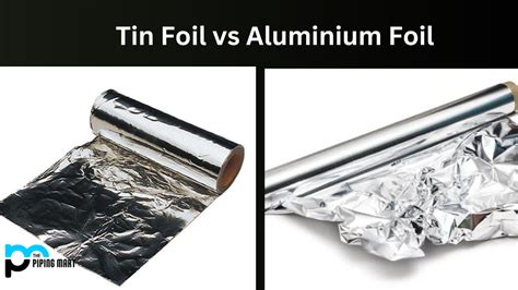 What is the difference between aluminium foil and tin foil?