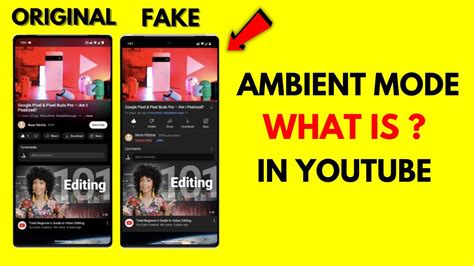 What is the difference between ambient mode and normal mode?