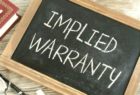 What is the difference between an implied warranty and an express warranty?