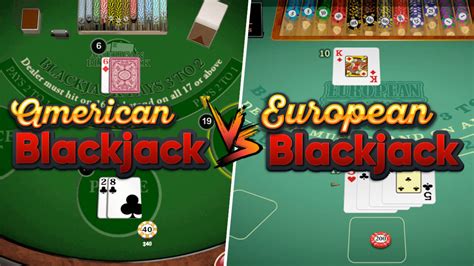 What is the difference between blackjack and American blackjack?
