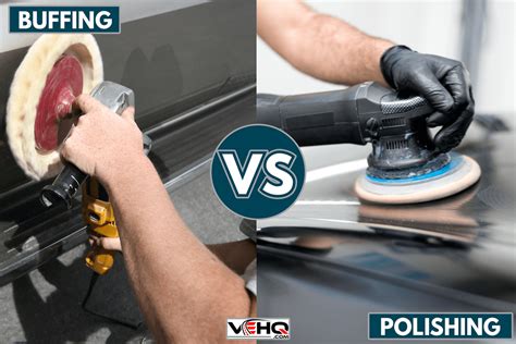 What is the difference between buffing and polishing?