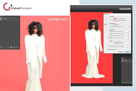 What is the difference between clipping path and masking?