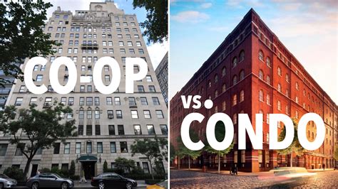 What is the difference between condo and coop in NYC?