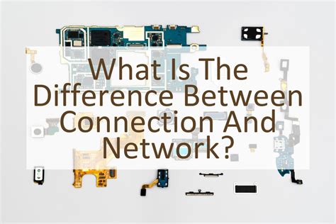 What is the difference between connectivity and network?