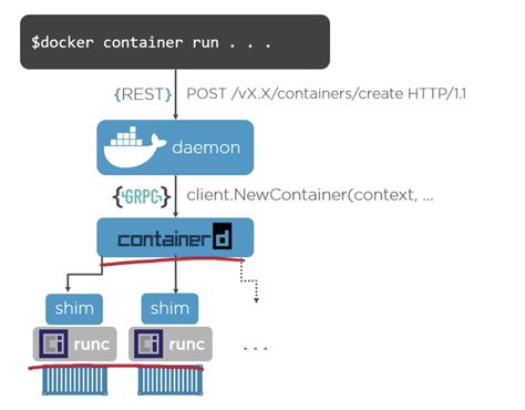 What is the difference between container and daemon?