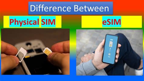 What is the difference between eSIM and physical SIM iPhone 14 Pro Max?