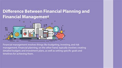 What is the difference between finance and financial planning?