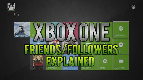 What is the difference between friends and followers on Xbox?