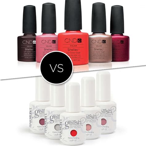 What is the difference between gelish and shellac?