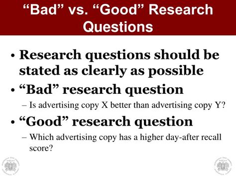 What is the difference between good and bad research?