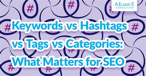 What is the difference between hashtag and SEO?