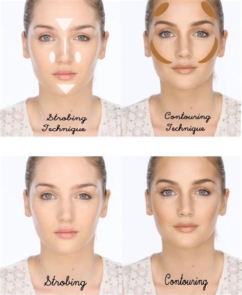 What is the difference between highlighting and shading in makeup?
