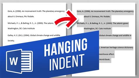 What is the difference between indent and hanging indent?