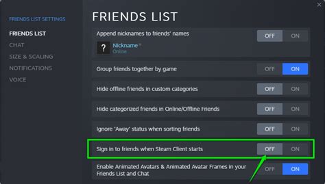 What is the difference between invisible and offline friends on Steam?